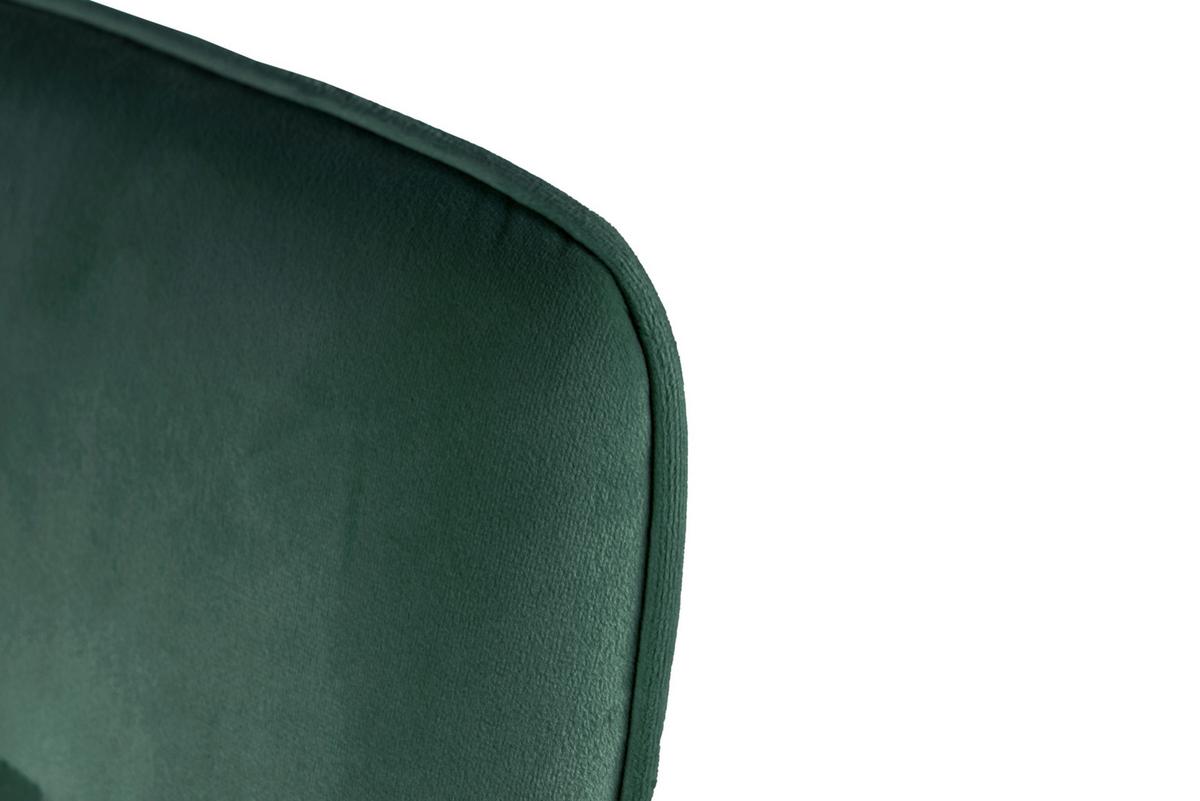 STOLIČKA S PODRÚČKAMI ELIOT 125 - čierna/zelená, Modern, kov/textil (57/87/58,5cm) - MID.YOU