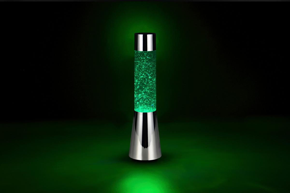 LED-Dekoleuchte inkl. Rgb - Silberfarben, Basics, Kunststoff/Metall (9/33cm) - Luca Bessoni