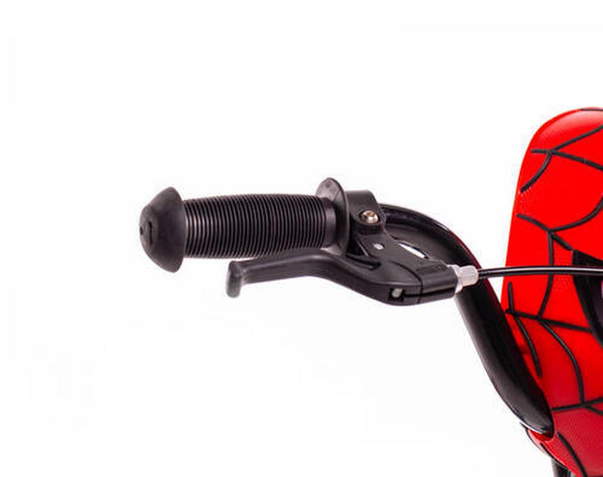 Kinderfahrrad mit Stützrädern Huffy Spider-Man 14 Zoll - Blau, Basics, Metall (53,3/96,5/73,7cm)