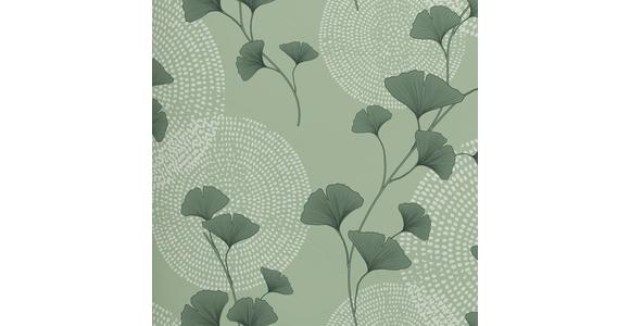 Bettwäsche 140x200 Cm Kamila Renforce, Grün - Grün, ROMANTIK / LANDHAUS, Textil - James Wood