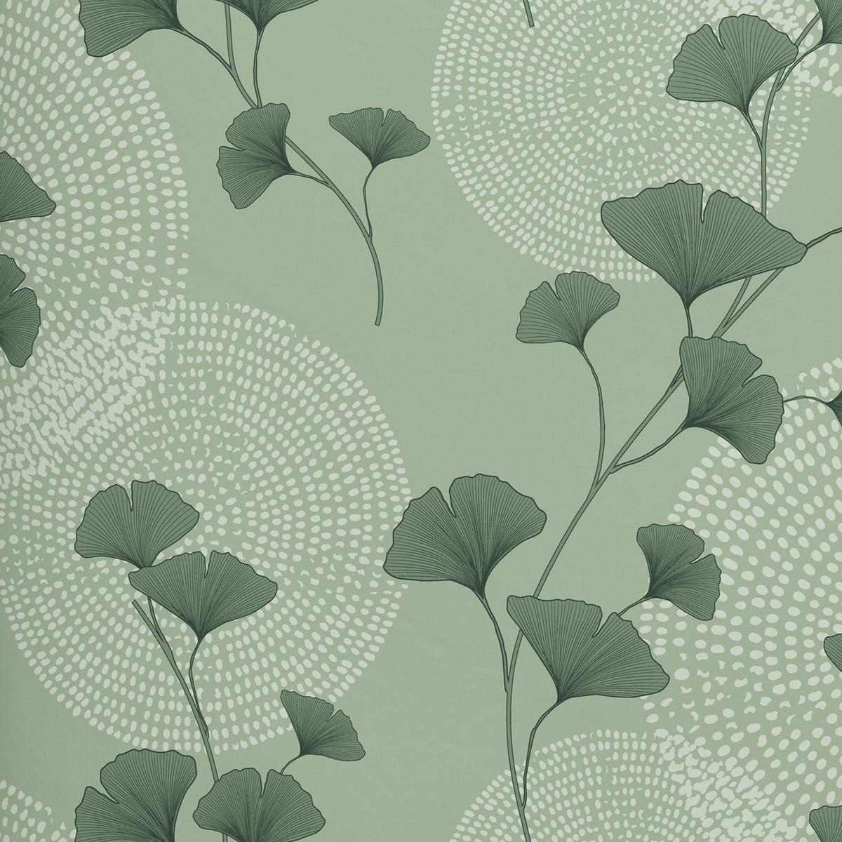 Bettwäsche 140x200 Cm Kamila Renforce, Grün - Grün, ROMANTIK / LANDHAUS, Textil - James Wood