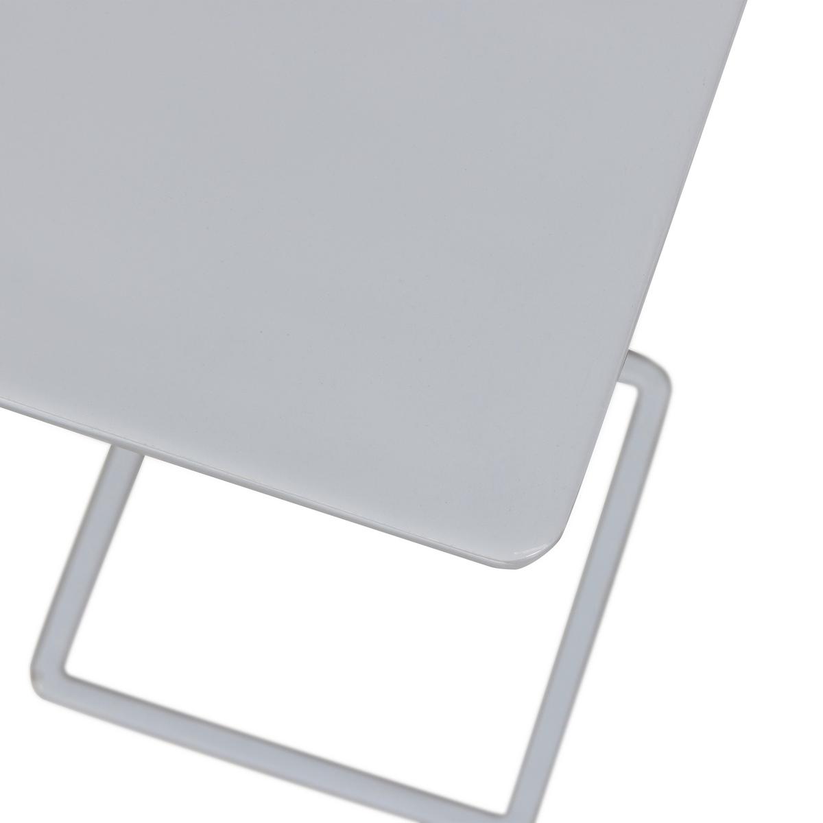 Beistelltisch Toste Hellblau B: 22 cm - Hellblau, Design, Metall (22/22/64cm) - Livetastic