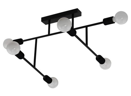 Deckenleuchte Belsiana - Schwarz, MODERN, Metall (89/51/35cm) Deckenleuchte Belsiana - Schwarz, MODERN, Metall (89/51/35cm)