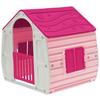 Spielhaus Laura - Pink/Hellrosa, KONVENTIONELL, Kunststoff (102/90/109cm) - BUNINO