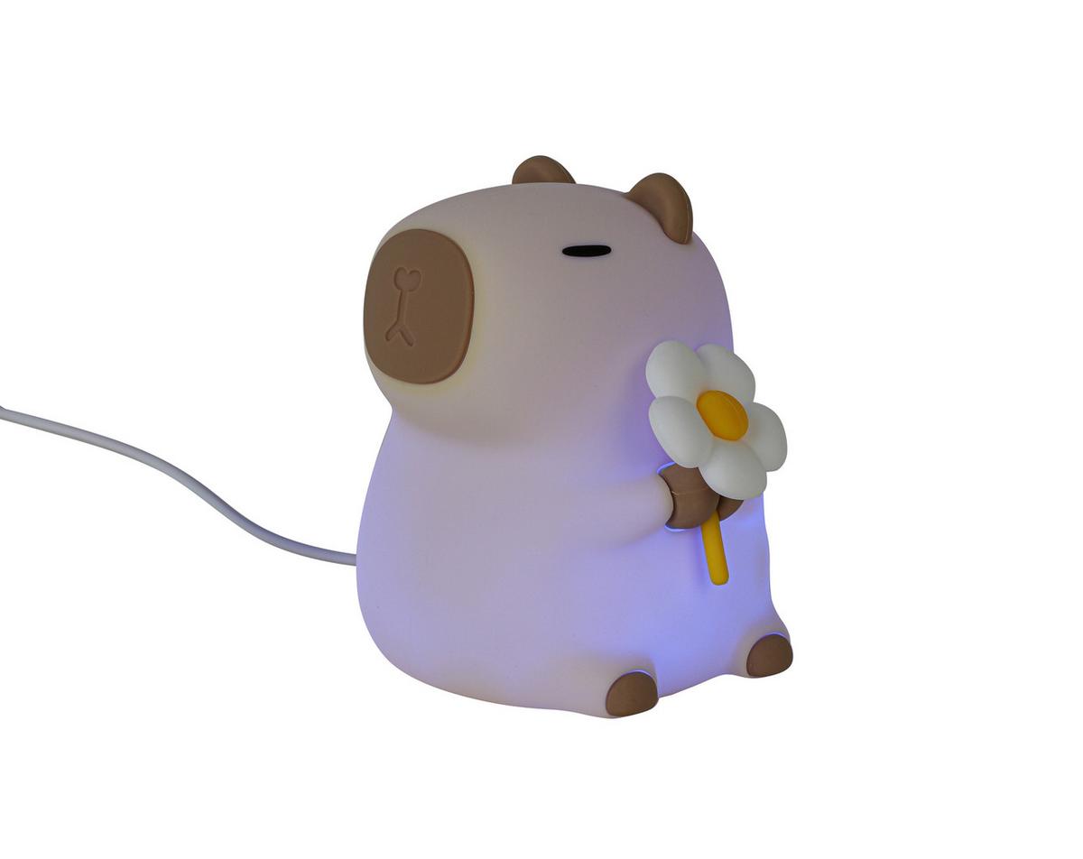 NOČNÍ SVĚTLO CAPYBARA - krémová, Moderní, plast (11/9,2/9cm) - Mömax