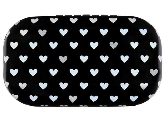 Aufbewahrungsbox Sweet Heart - Hellrosa/Schwarz, KONVENTIONELL, Kunststoff/Metall (8.5/4.8/3.3cm) Aufbewahrungsbox Sweet Heart - Hellrosa/Schwarz, KONVENTIONELL, Kunststoff/Metall (8.5/4.8/3.3cm)