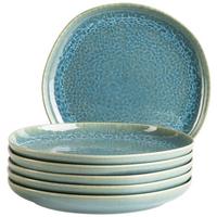 Desserttellerset Cordelia Grün, 6-Teilig - Grün, Trend, Keramik (22cm) - Mäser
