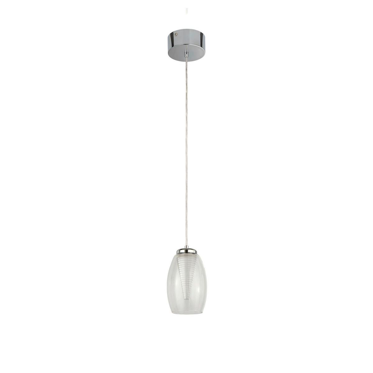 Led-hängeleuchte 97291-1cl - Basics, Glas/Metall (11,5/120cm)