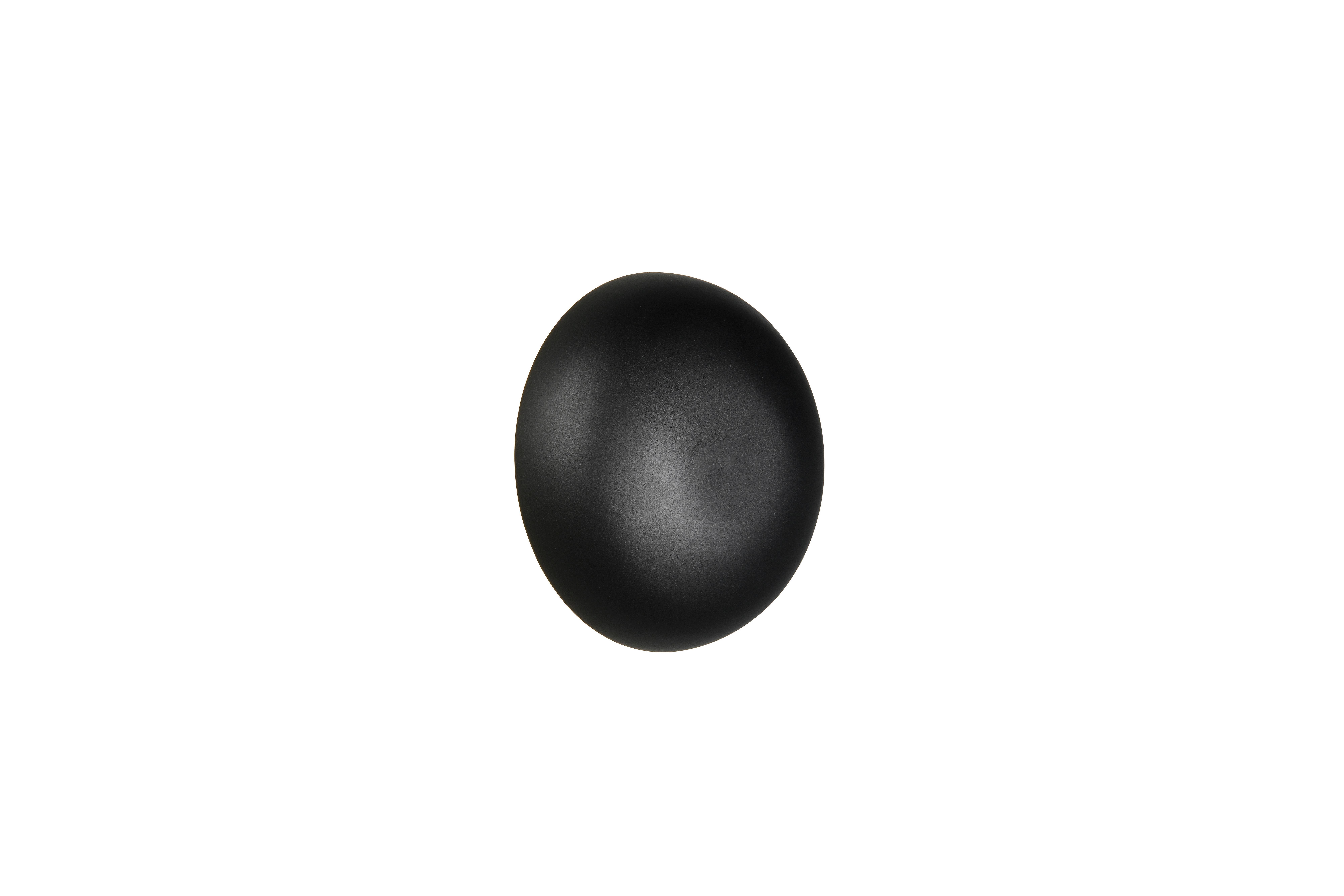 Led-wandleuchte Sassi - Schwarz, KONVENTIONELL, Kunststoff/Metall (15,5cm) - Luca Bessoni