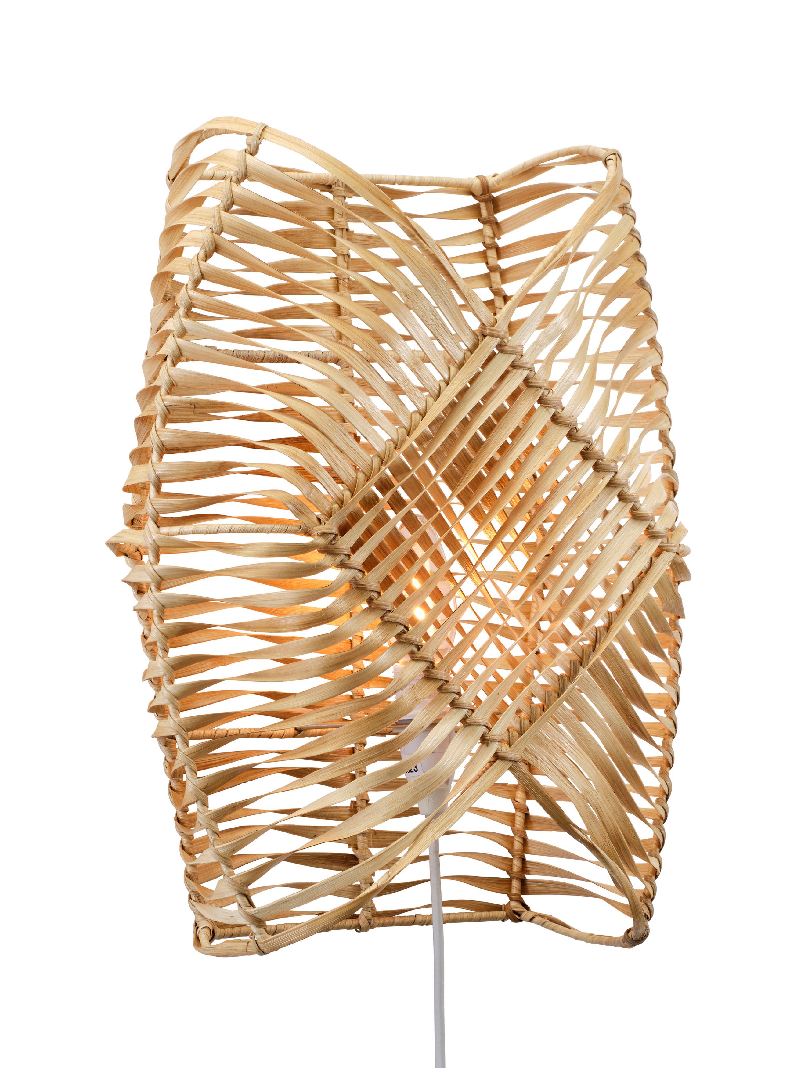 Wandleuchte 3636-1901410 Zyla - Naturfarben, Natur, Naturmaterialien (31/36cm)