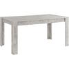 Esstisch Lynn Grau L: 160cm - Grau, Design, Holzwerkstoff (160/75/90cm) - MID.YOU