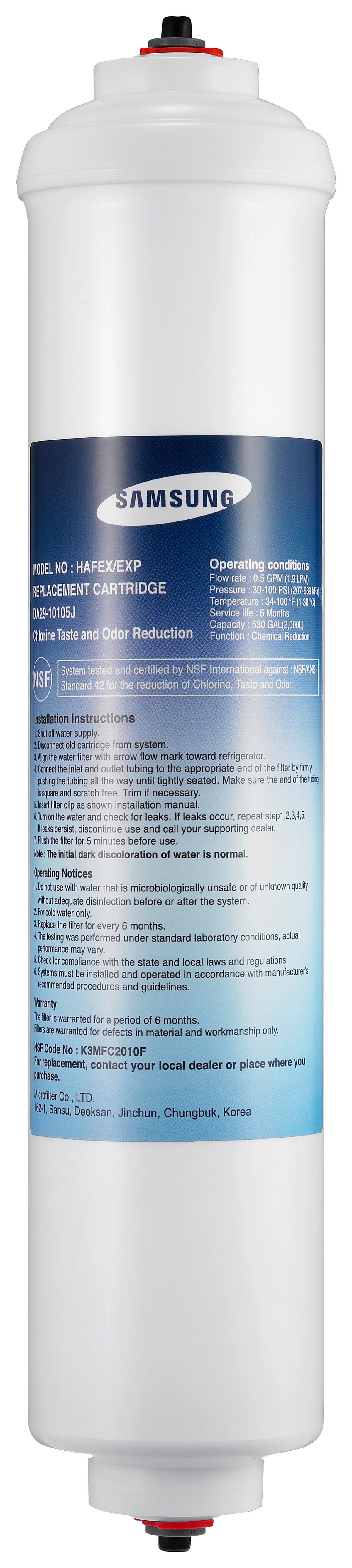 Filterkartusche Hafex/exp Hafex/exp - Basics, Kunststoff (8/3,6/8cm) - Samsung