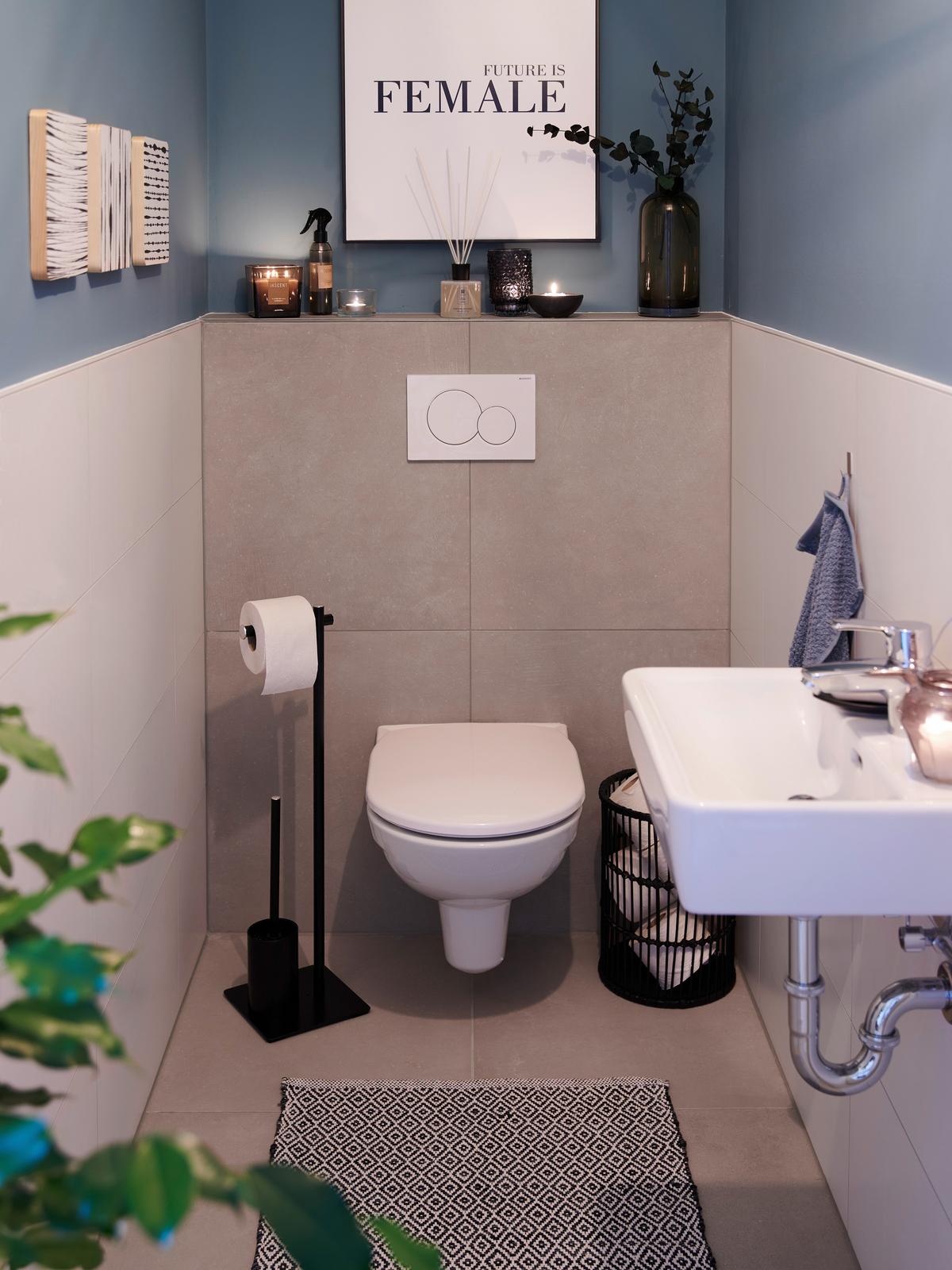 OBRAZ Elena, 50/70cm - bílá/černá, kompozitní dřevo/papír (50/70cm) - Mömax