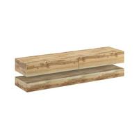 Lowboard Tv Stand Fly Eiche Wotan B: 140 Cm - Eiche Wotan, Design, Holzwerkstoff (140/25/34cm) - MID.YOU