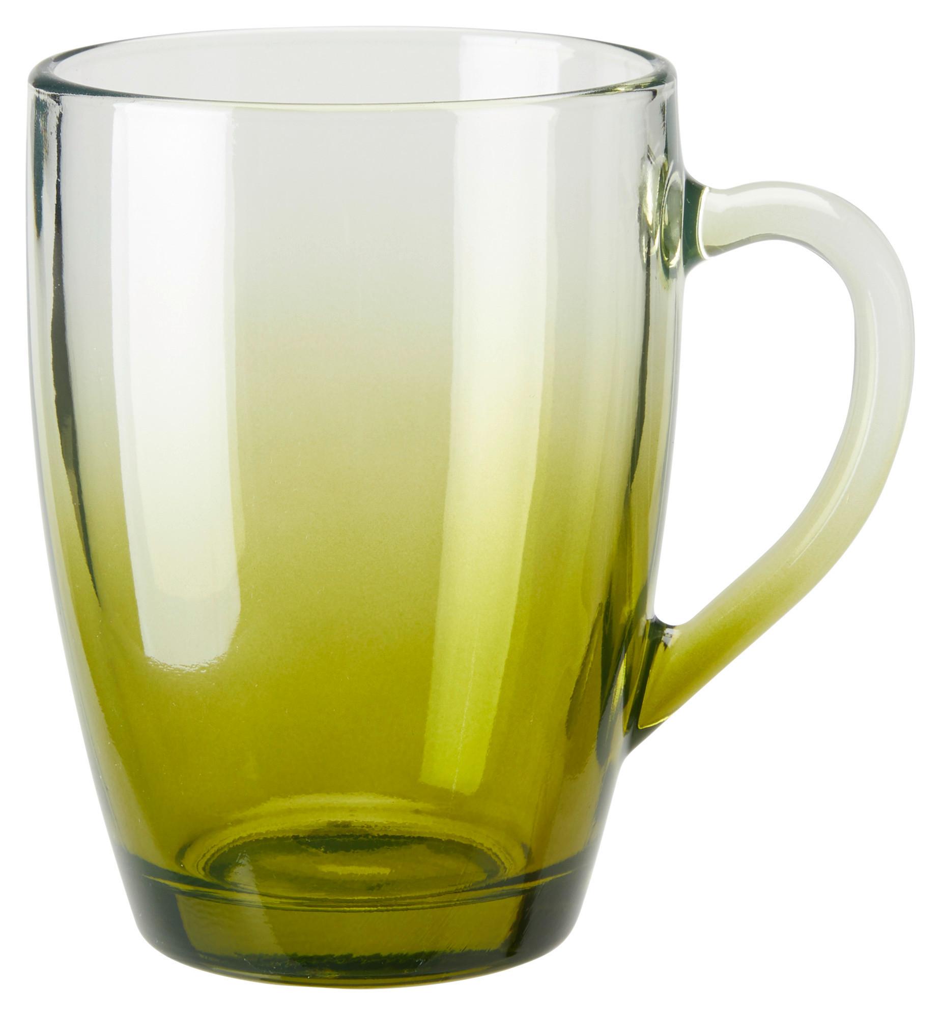 Teeglas Hitzebeständig Maude, ca. 375 ml - Lila/Orange, Glas (8,2/11,5cm) - Luca Bessoni