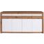 Komoda Kashmir New Kak07 - farby dubu/biela, Moderný, kompozitné drevo (185/89/41cm) - James Wood Komoda Kashmir New Kak07 - farby dubu/biela, Moderný, kompozitné drevo (185/89/41cm) - James Wood