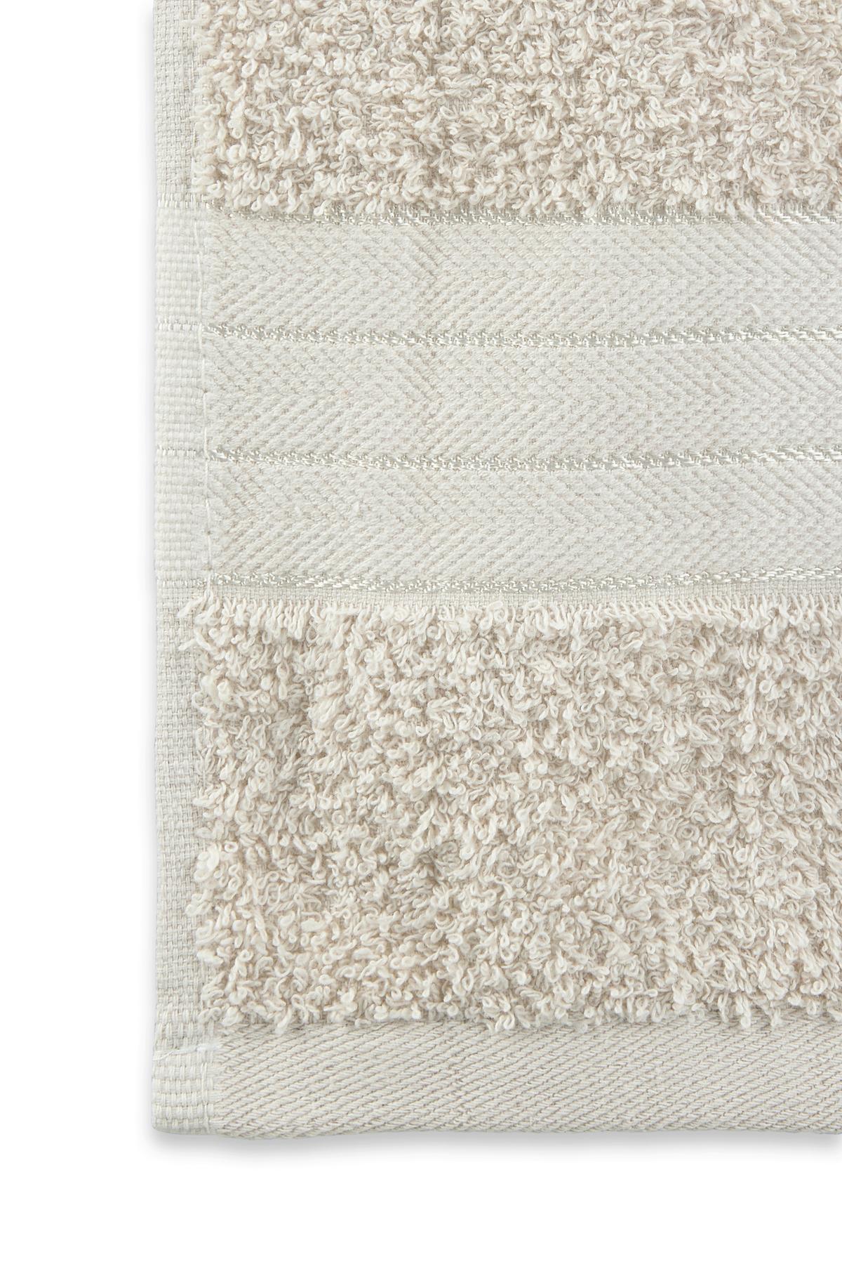 Frottierset 8-Teilig, Beige - Beige, Basics, Textil