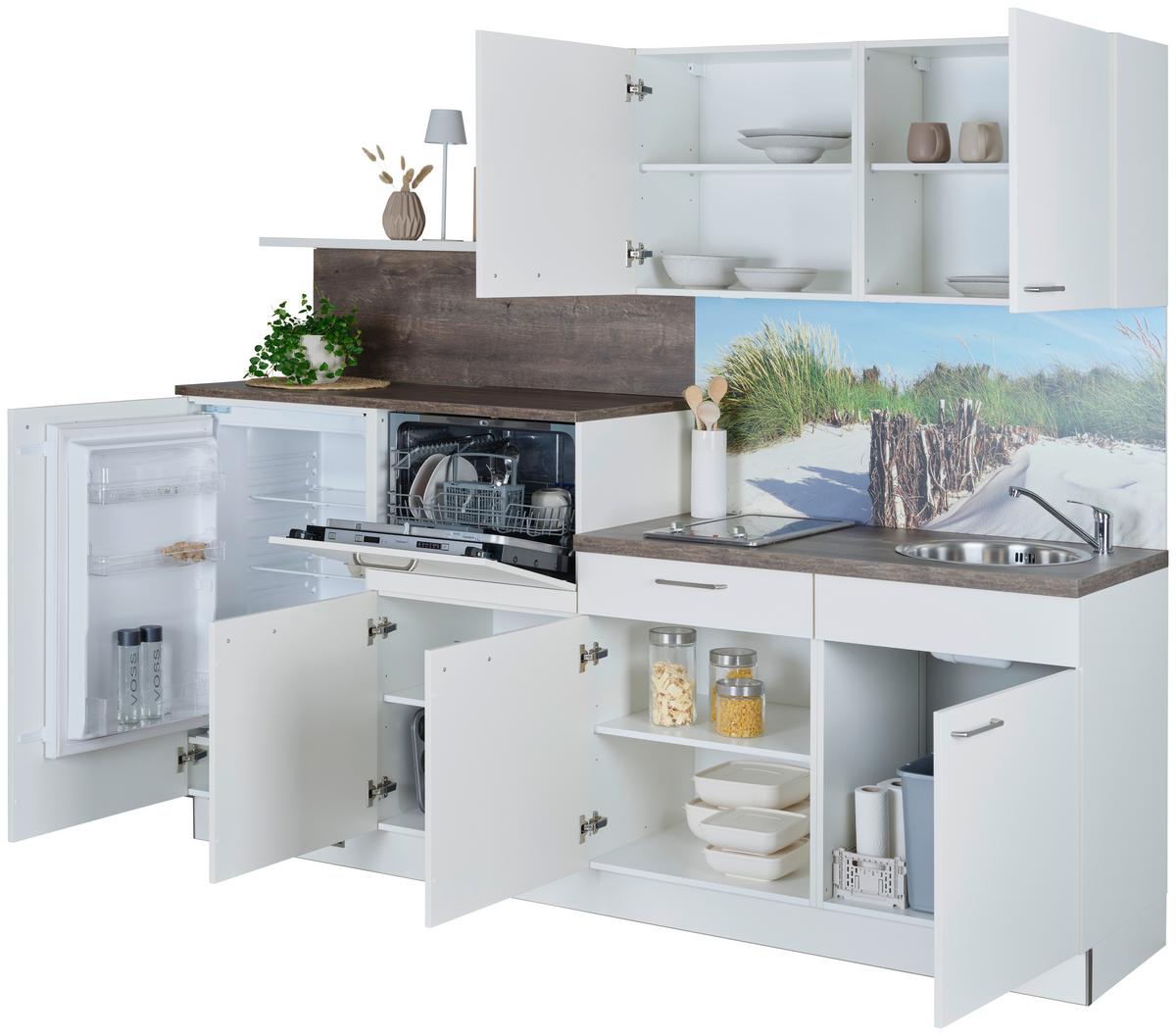 Küchenblock Win - Basics, Holzwerkstoff (240cm) - Express