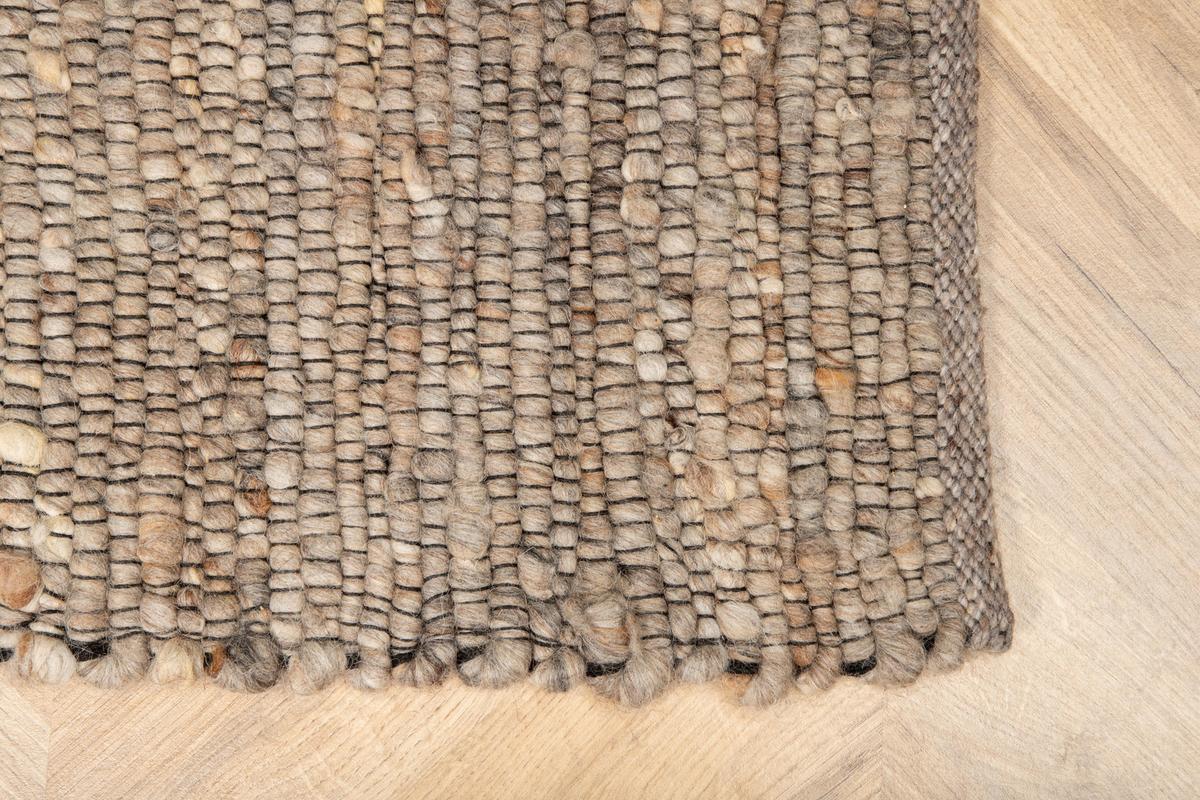 Flachwebteppich Loump - Beige/Grau, LIFESTYLE, Textil (160/230cm) - P & B