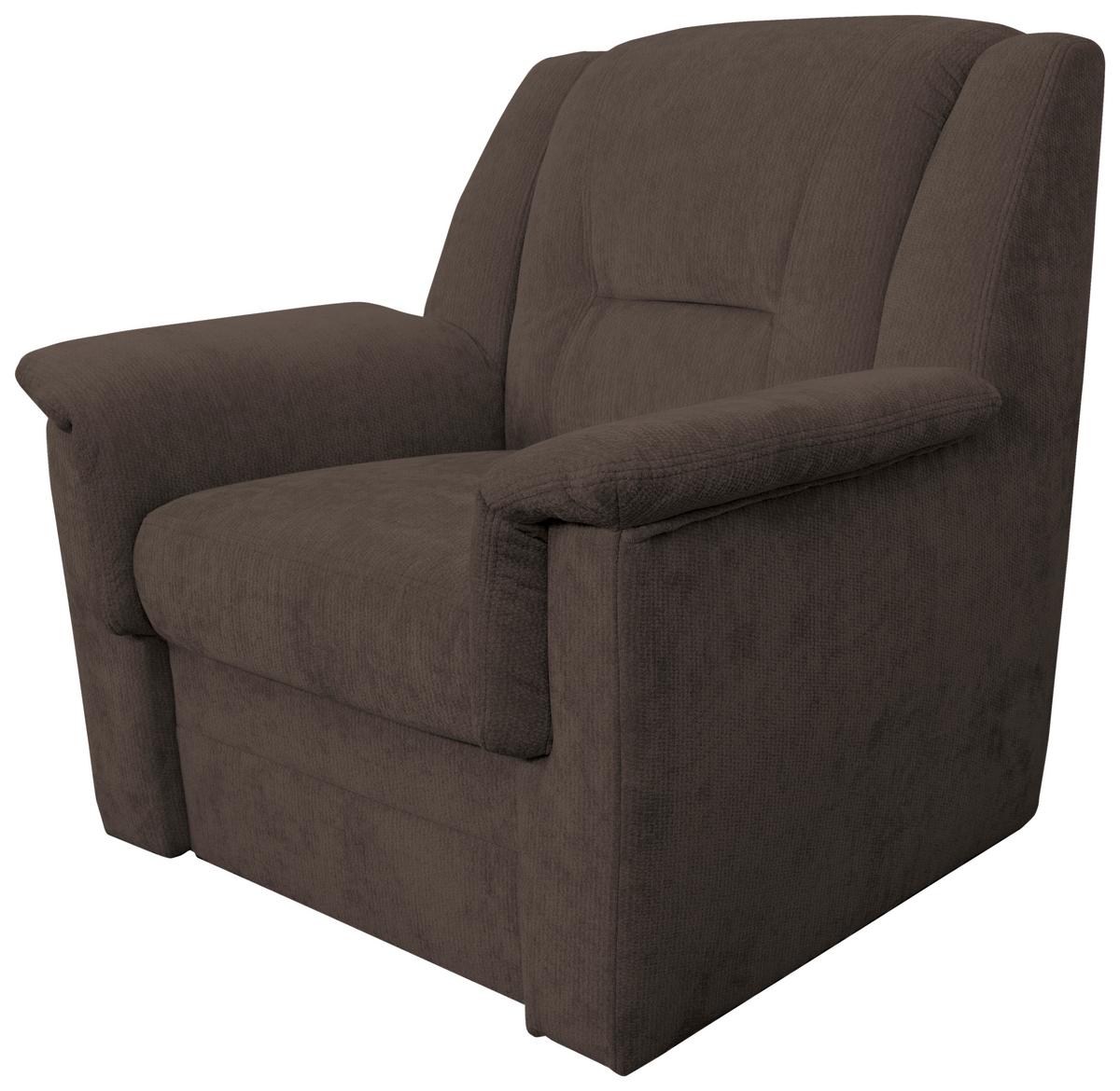 FERNSEHSESSEL Rafael, Braun B: 94 cm - Schwarz/Braun, Trend, Textil (94/95/95cm)