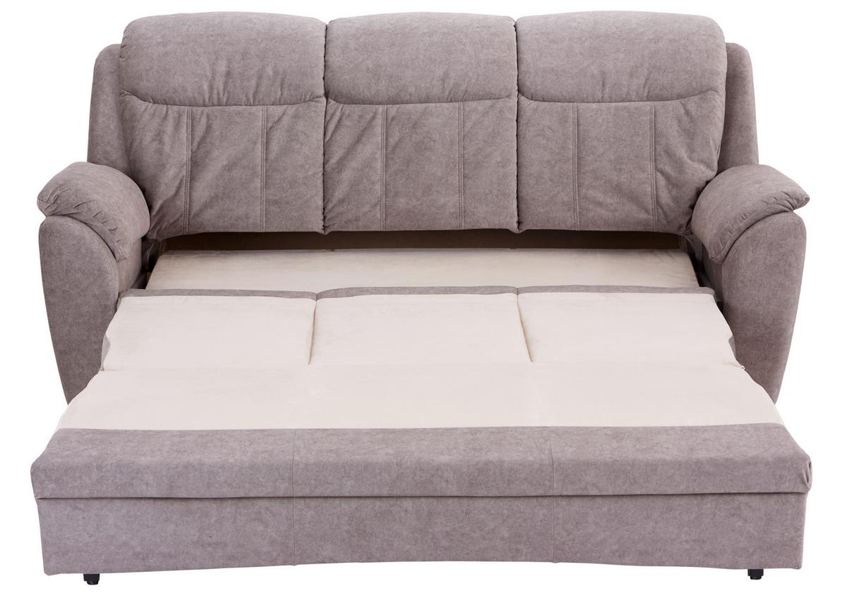 3 Üléses Kanapé Bruno - világosbarna, Modern, textil (193/99/106cm)