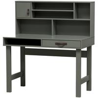 Schreibtisch Stage Grün B: 110 cm - Grün, MODERN, Holz (110/58/122cm) - Livetastic