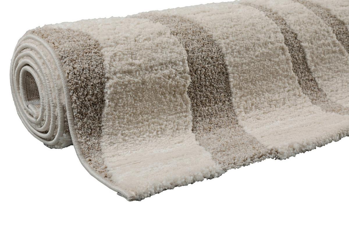 Webteppich Björn Olsson Creme, Beige 80x150 Cm - Beige/Creme, Design, Textil (80/150cm) - WECON HOME