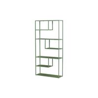 Ablage Staal Grün B: 80cm - Grün, MODERN, Metall (80/164/26cm) - Livetastic