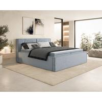 Boxbett Zako 4 Grau LF: 180x200cm - Grau, MODERN, Textil (180/200cm) - MID.YOU