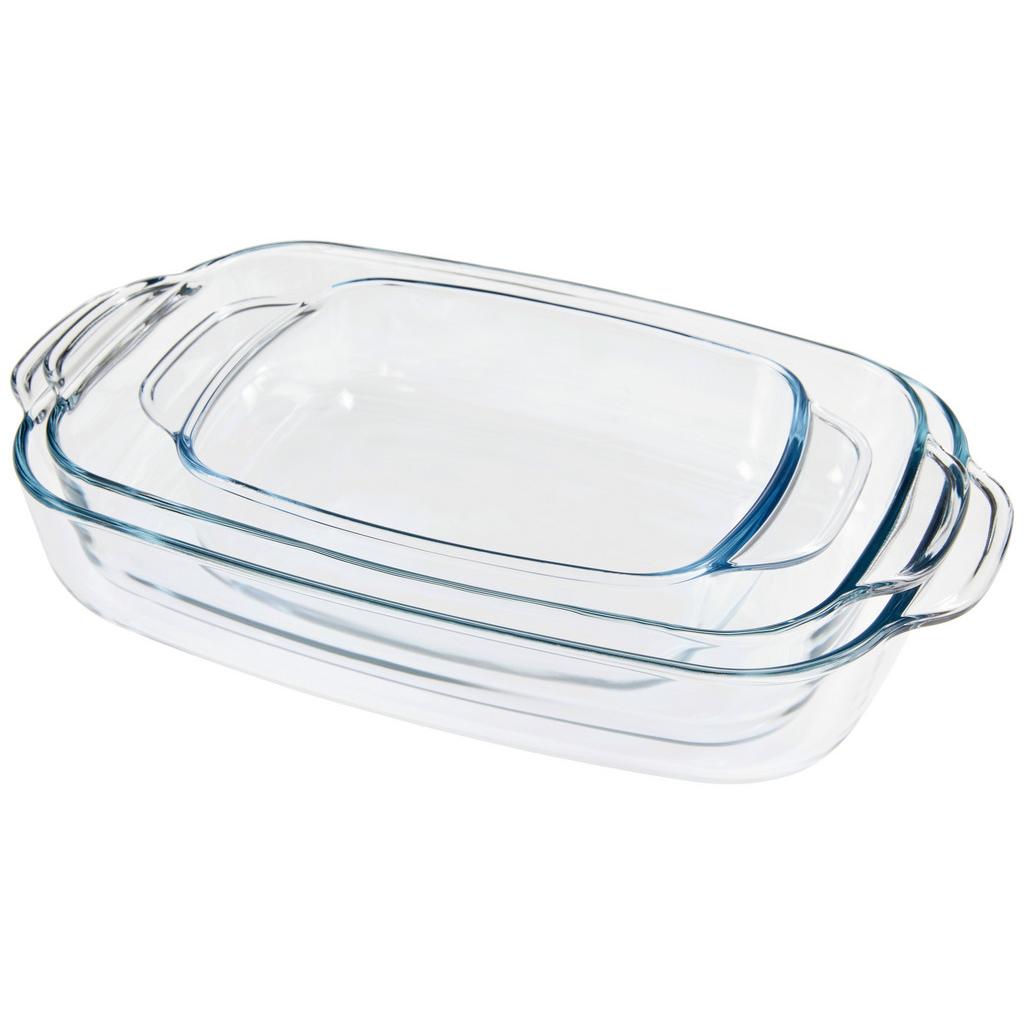 Auflaufformenset 3..-teilig Glas Family Set