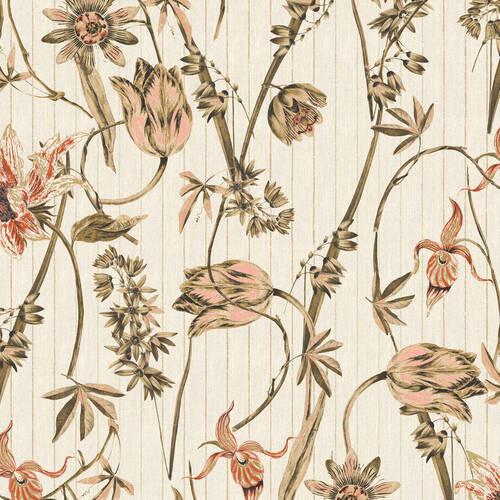 Vliestapete 118127 - Taupe, Basics, Papier/Kunststoff (52/1005cm)