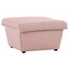 Hocker Looks Viii - Schwarz/Rosa, Design, Textil (74/43/85cm) - LOOKS by W.Joop