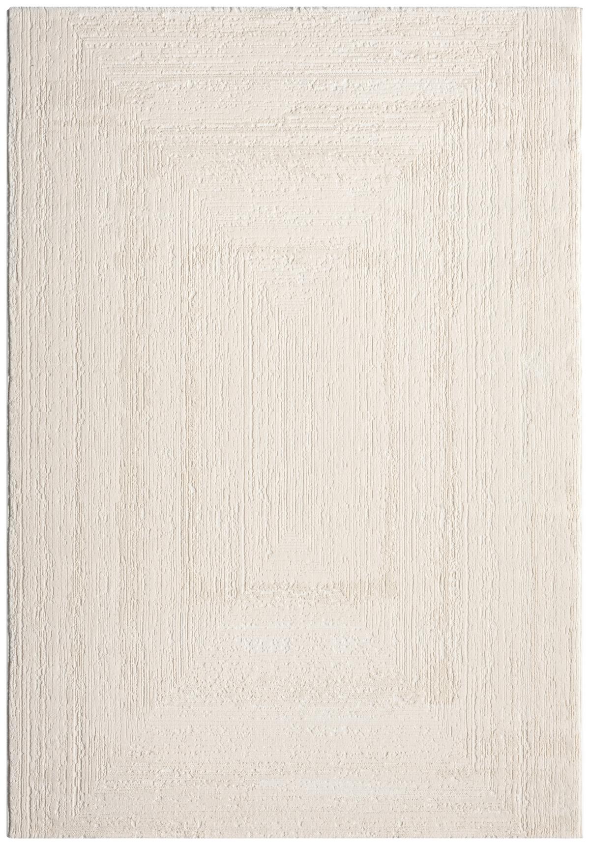 Webteppich Creme Cilian 200x290 cm, Jute - Creme, MODERN, Textil (200/290cm) - Luca Bessoni