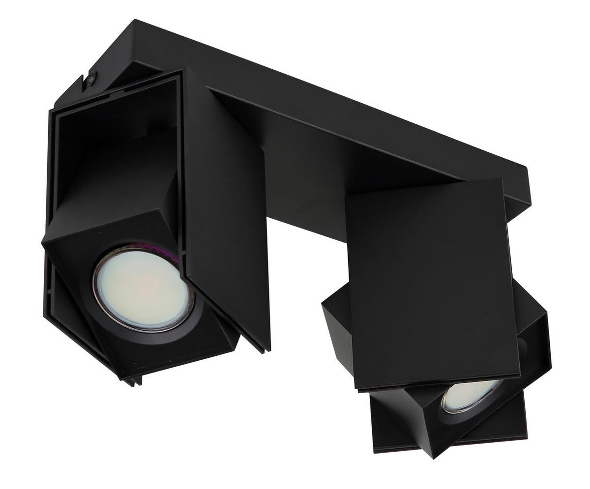 Strahler 57650-2 - Schwarz, Design, Metall (25,6/8,4/15,7cm) - Globo