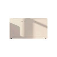 Sideboard Basic Kaschmir B: 160 Cm - Kaschmir/Schwarz, Design, Holzwerkstoff (160/86/43cm) - MID.YOU