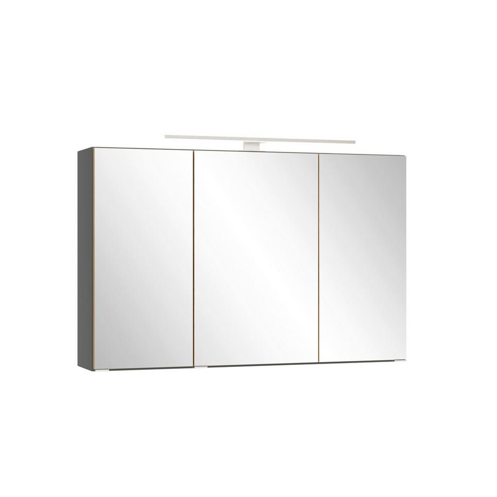 SPIEGELSCHRANK Verona Grau B: 100cm