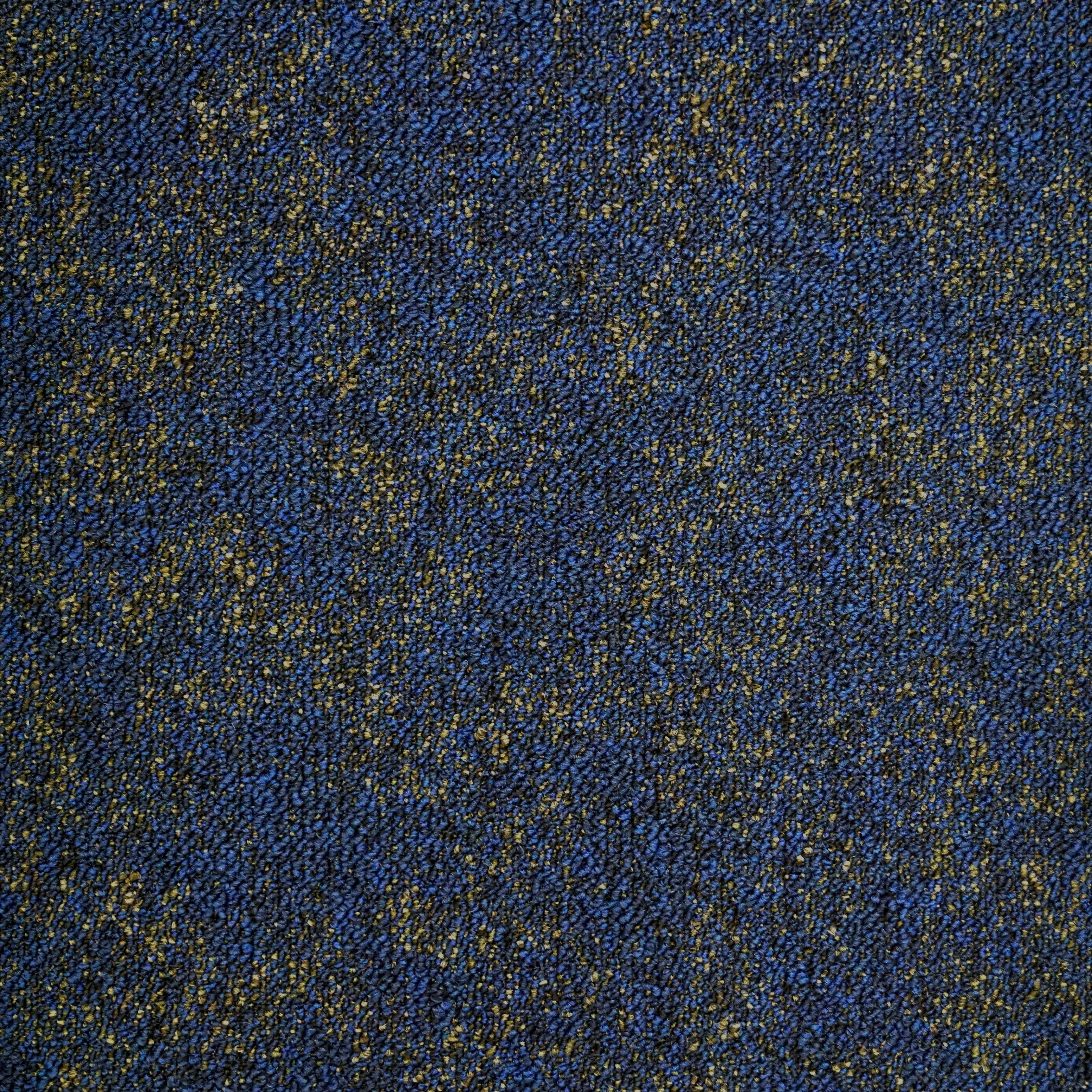 Teppichfliese Blaugrau Marble 50x50 Cm Florhöhe 3 Mm - Blaugrau, Basics, Textil (50/50cm)