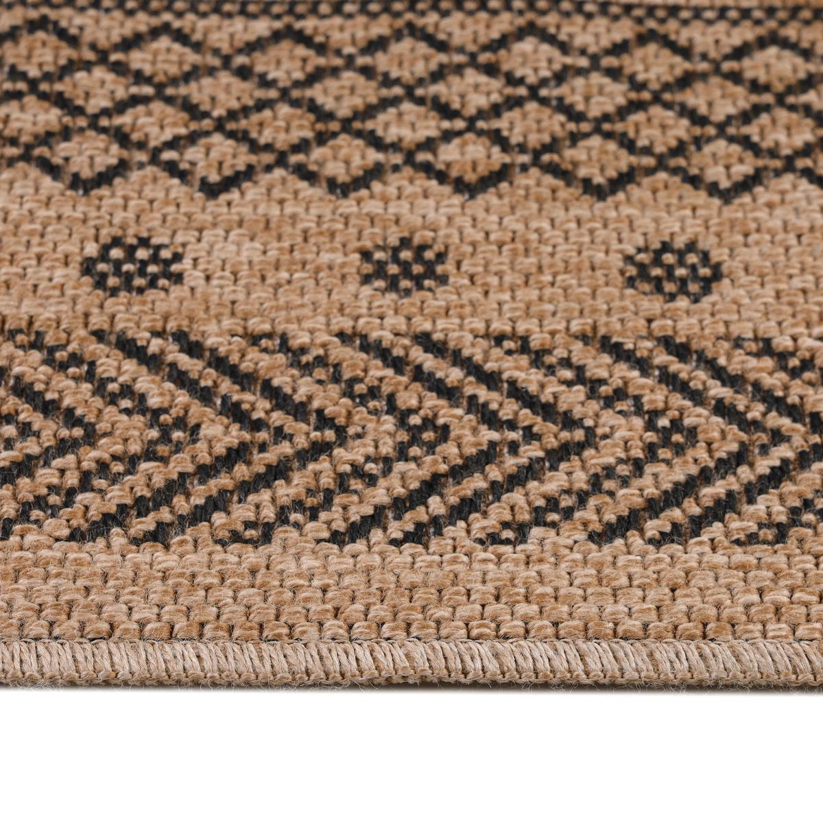Outdoorteppich Dhaka - Beige, Basics, Textil (280/370cm) - Novel