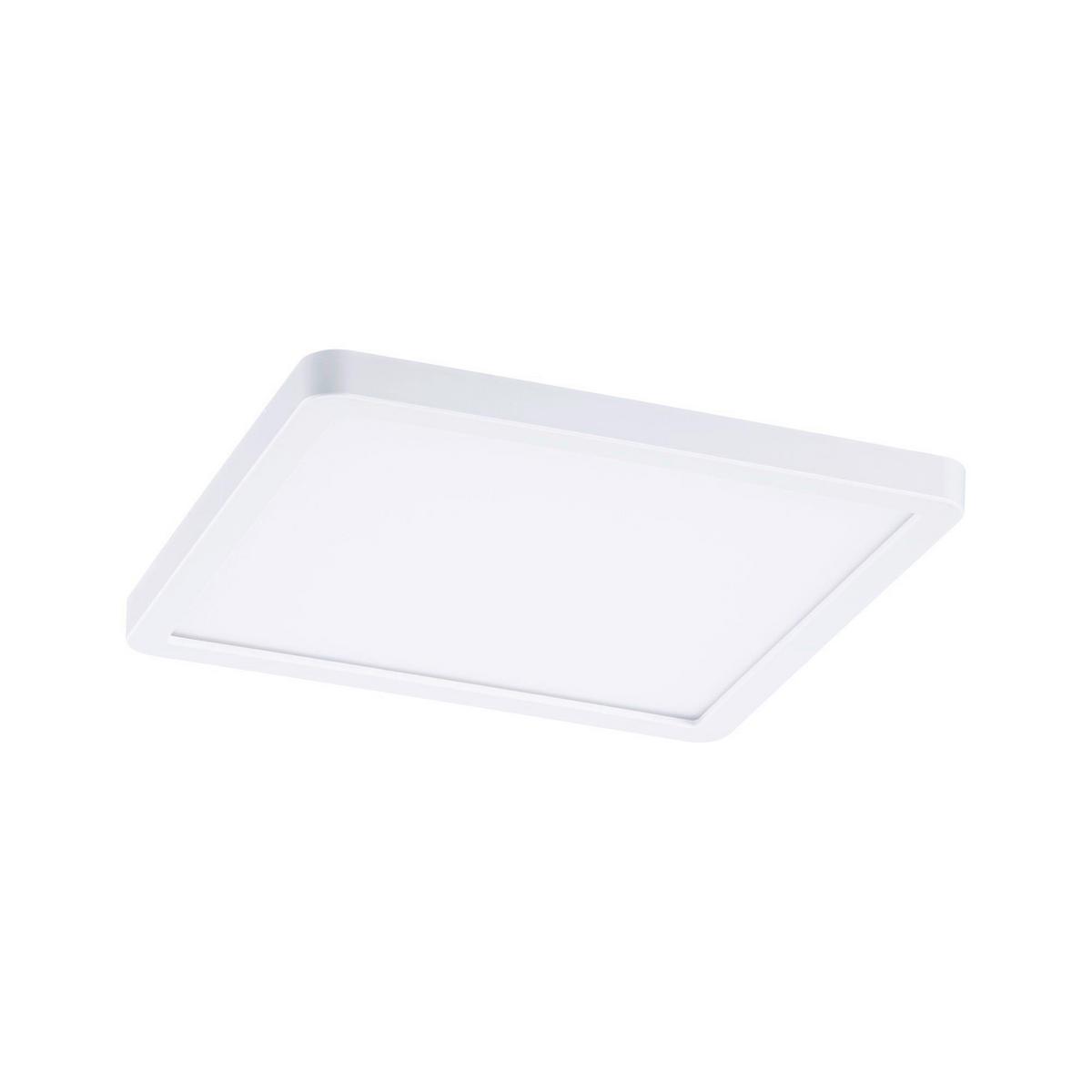 LED-Paneel L: 17,5 cm dimmbar - Weiß, Design, Kunststoff (17,5/17,5/1,2cm) - Paulmann