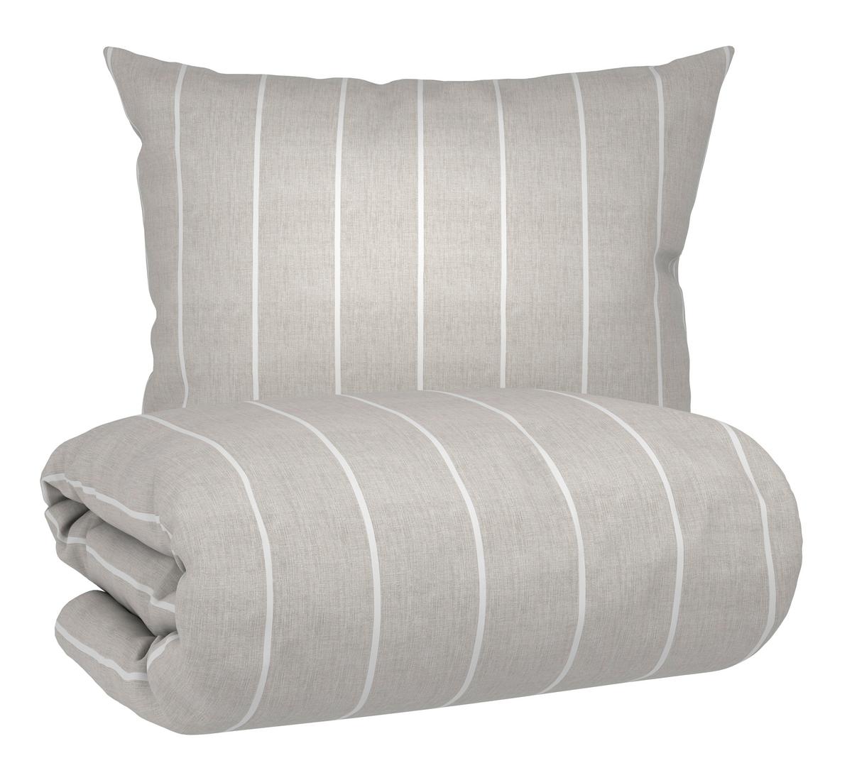 POVLEČENÍ Tyline, ca. 70x90/140x200cm - světle šedá, textil (140/200cm) - Mömax