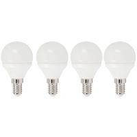 LED žárovka Multi / E14 /5,5 W /4 ks - bílá, plast - Modern Living