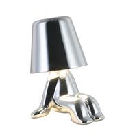 DEKORAČNÉ LED SVIETIDLO FESCH - chrómová, Modern, kov/plast (13/9,5/18cm) - Mömax