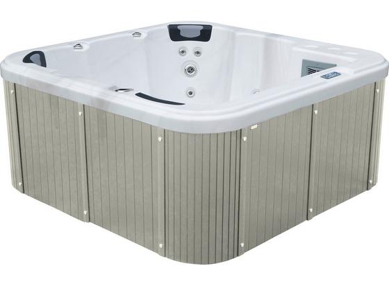 Whirlpool Acryl Rivoli 200x92x200 cm - Weiß/Grau, Design, Holz/Kunststoff (200/92/200cm) Whirlpool Acryl Rivoli 200x92x200 cm - Weiß/Grau, Design, Holz/Kunststoff (200/92/200cm)