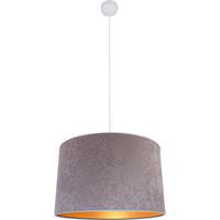 Hängeleuchte 8552212 Classic - Grau - Weiß/Grau, Basics, Holz (40/100cm)