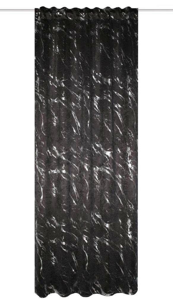 Fertigvorhang Force Silber - Silberfarben, Basics, Textil (140/245cm) - Schmidt W. Gmbh