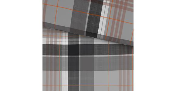 Bettwäsche Yasmin - Anthrazit, MODERN, Textil - Luca Bessoni