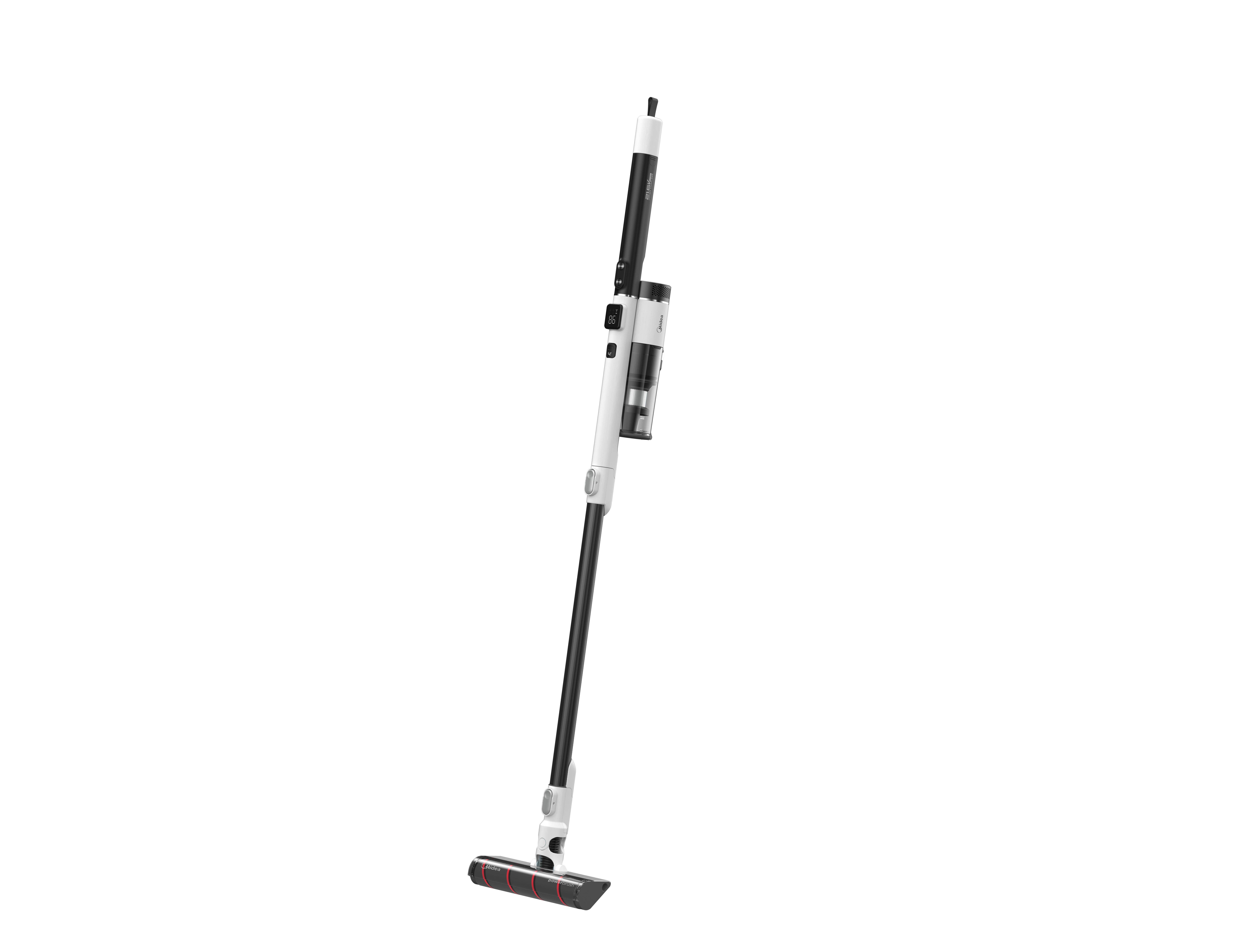 Akku-Handstaubsauger Gisbert - Weiß, MODERN, Kunststoff (27,8/113/23,7cm) - Midea