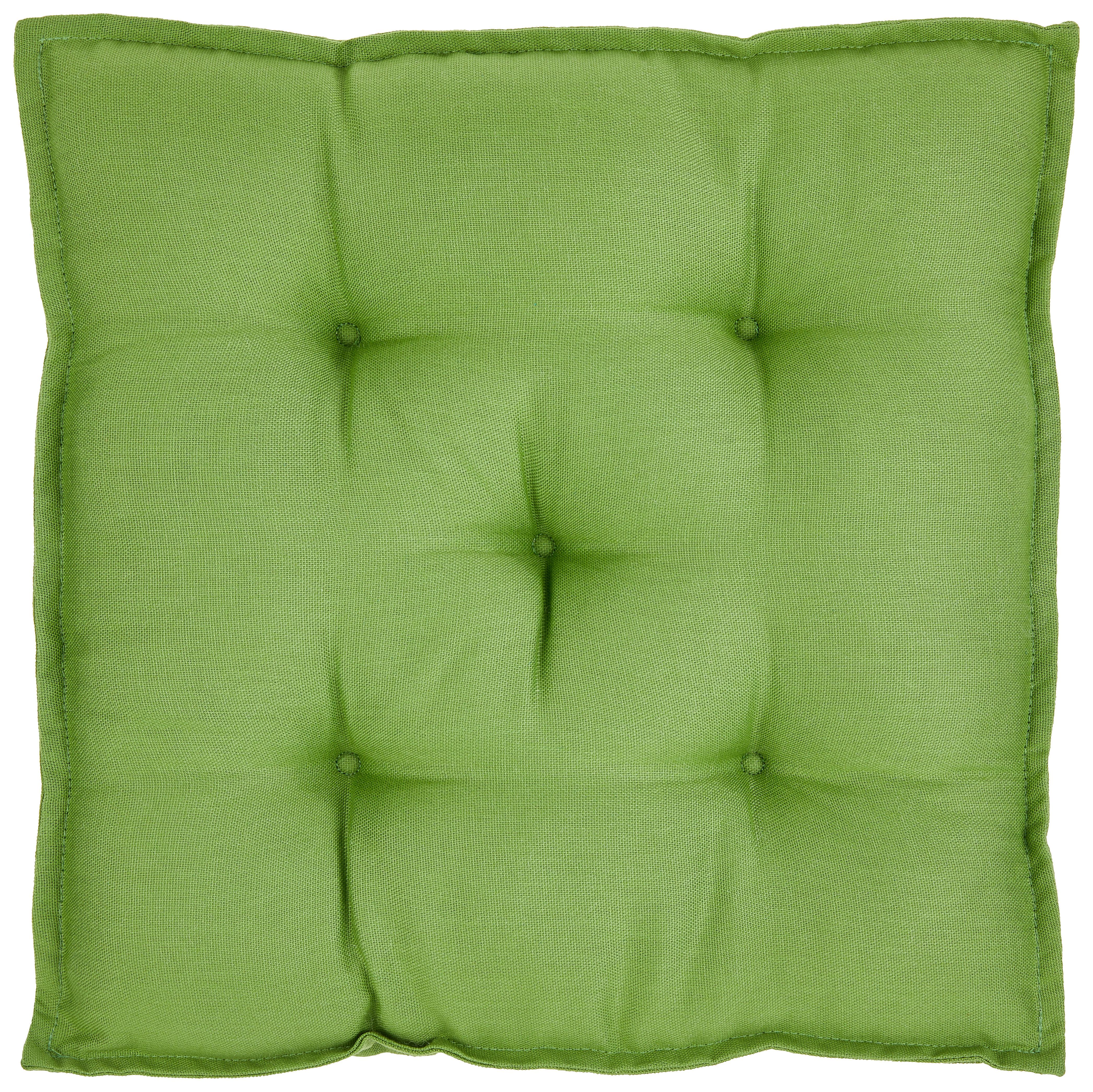 Ülőpárna Kristina - Zöld, konvencionális, Textil (40/40/5cm) - Ondega
