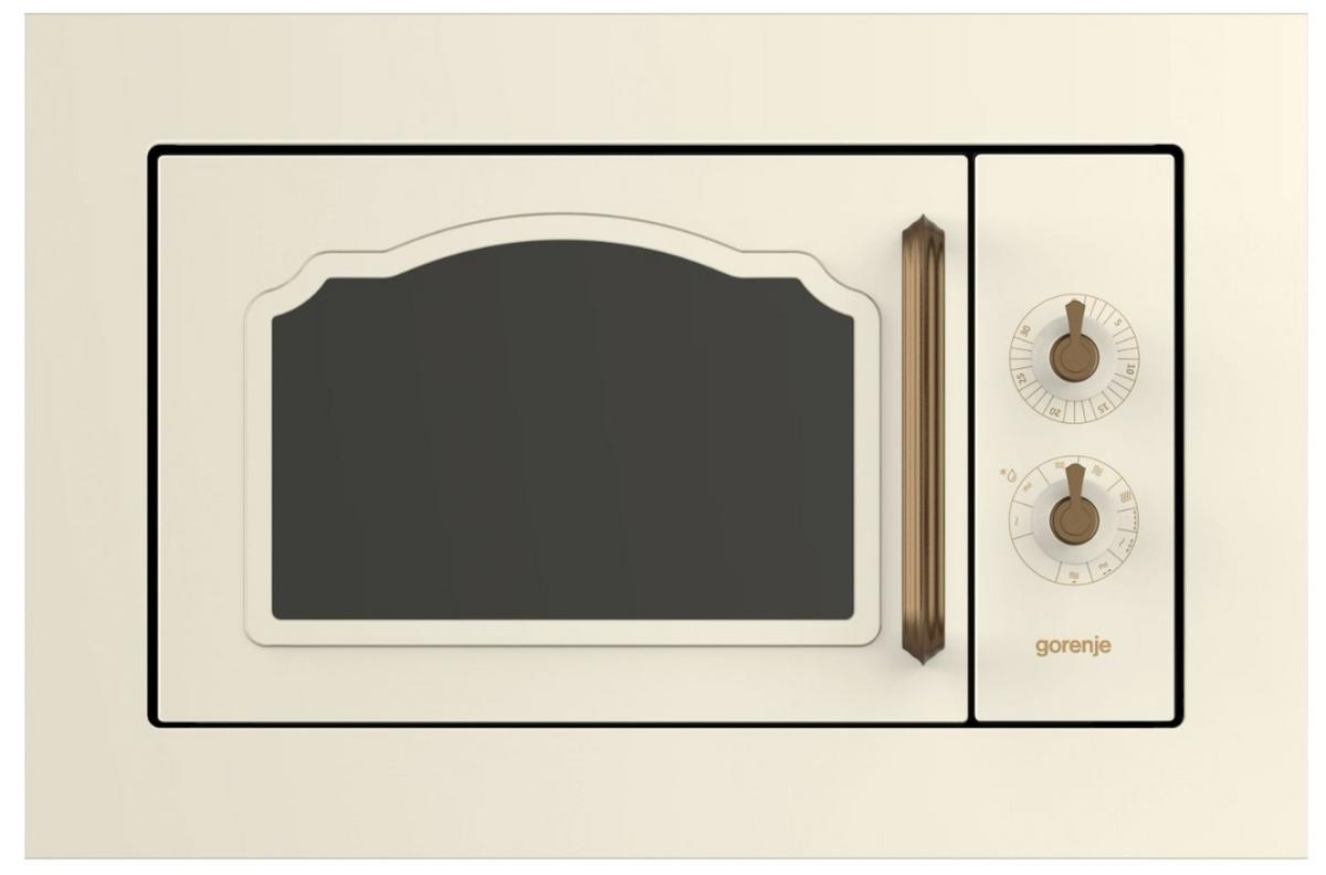 Vestavná mikrovlnná trouba Gorenje BM235CLI - barvy mosazi, Konvenční, kov/sklo (59,2/39/34,6cm) - Gorenje
