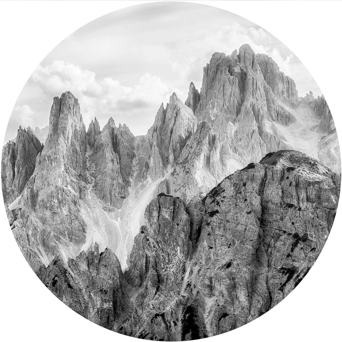 Fototapete D1-077 Torres - Schwarz/Weiß, Trend (125cm)